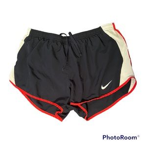 Navy nike dri fit workout shorts